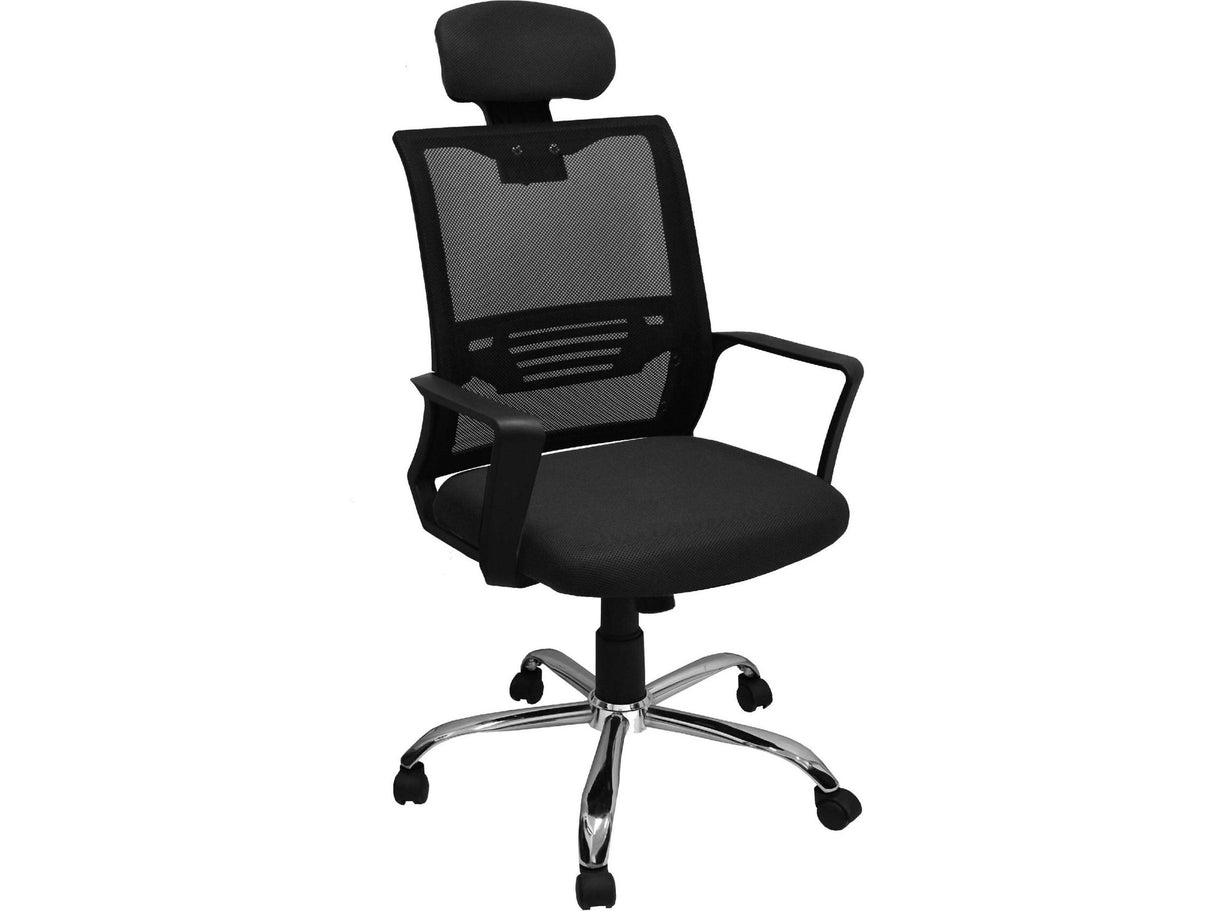 high back manager mesh swivel office chair with headrest