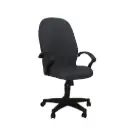 Madrid Leather Office Chair 109A - Black 